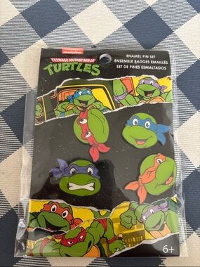 adidas Black and White Logo Pin